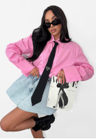 Košeľa z krawatem La Milla Kendall Biela