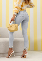 Nohavice džínosové skinny Quinn svetlomodré