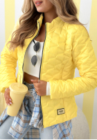 Krátka Prešívaná Bunda Soft Wind púdrovo ružová