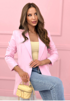 Sako oversize Best Version púdrovo ružová