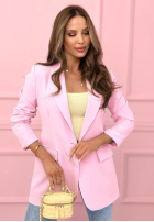 Sako oversize Best Version púdrovo ružová