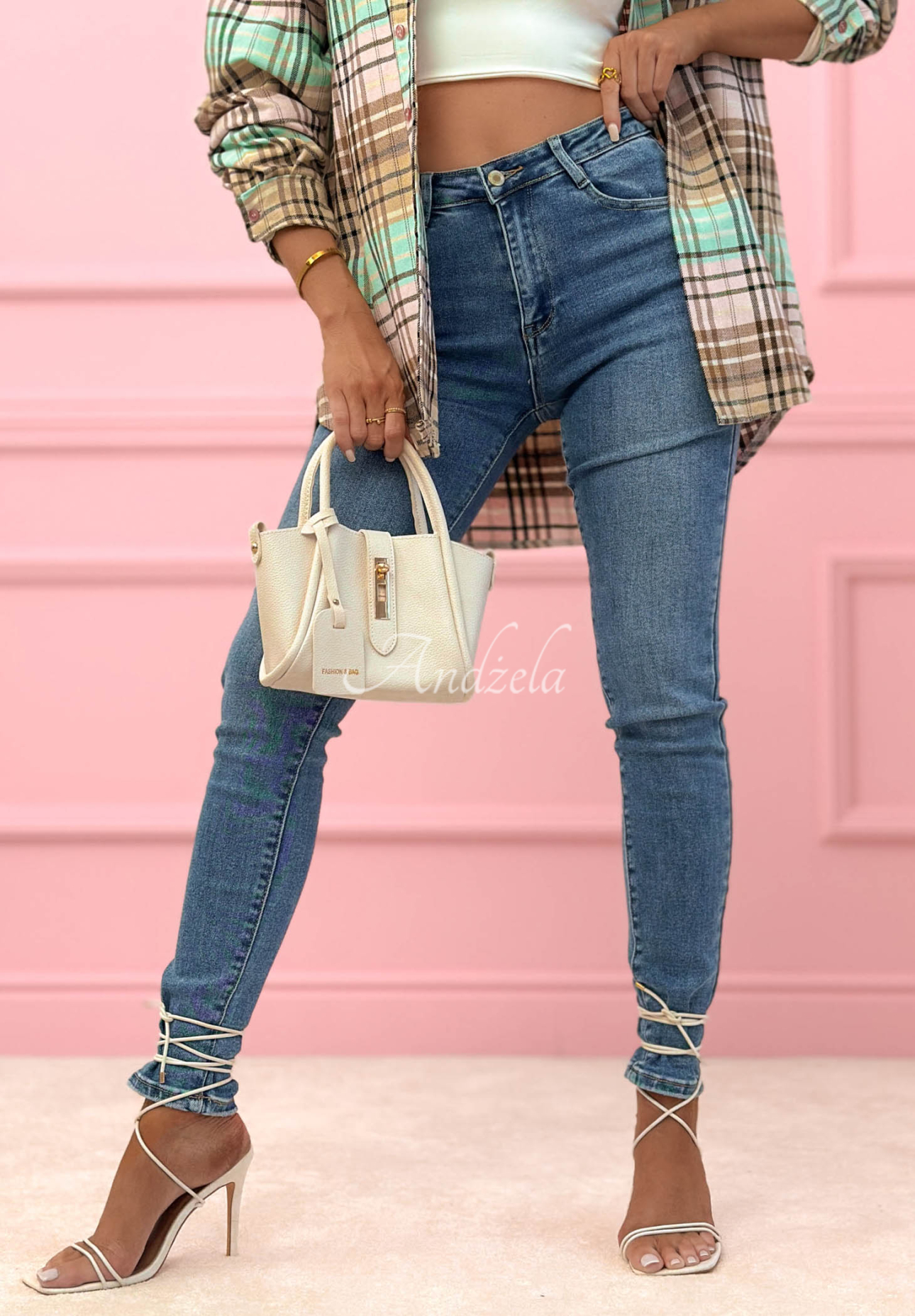 Skinny džínsy There You Aremodré