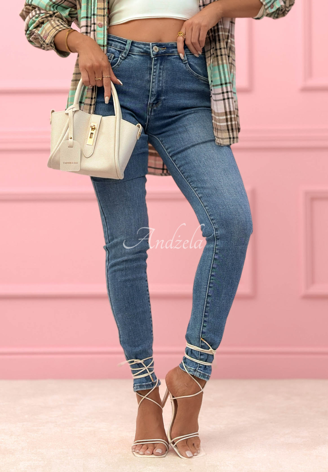 Skinny džínsy There You Aremodré