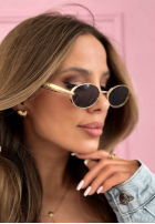 Okuliare przeciwsłoneczne Sweet Sun zlato-čierne