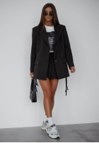 Sako z wiązaniem She Believed It čierna