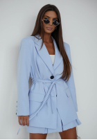 Sako z wiązaniem She Believed It čierna