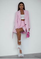 Sako z wiązaniem She Believed It čierna