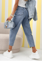 Nohavice džínosové z paskiem Hard To Forget modré