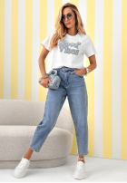 Nohavice džínosové z paskiem Hard To Forget modré