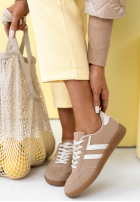 Tenisky Walking On Flowers béžové