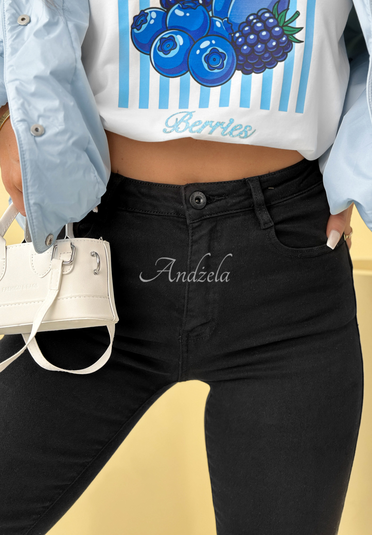 Džínsy skinny Everyday Street čierne