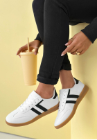 Tenisky Walking On Flowers biele