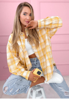 Košeľa w kratę Jessica žltá