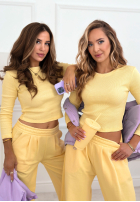 Tepláková súprava Blúzka i Nohavice Doing Nothing blankytný