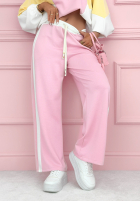 Tepláková súprava Mikina i Nohavice Spring Amour różowo-žltá