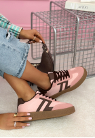 Tenisky Gotta Keep Going różowo-čokoládové