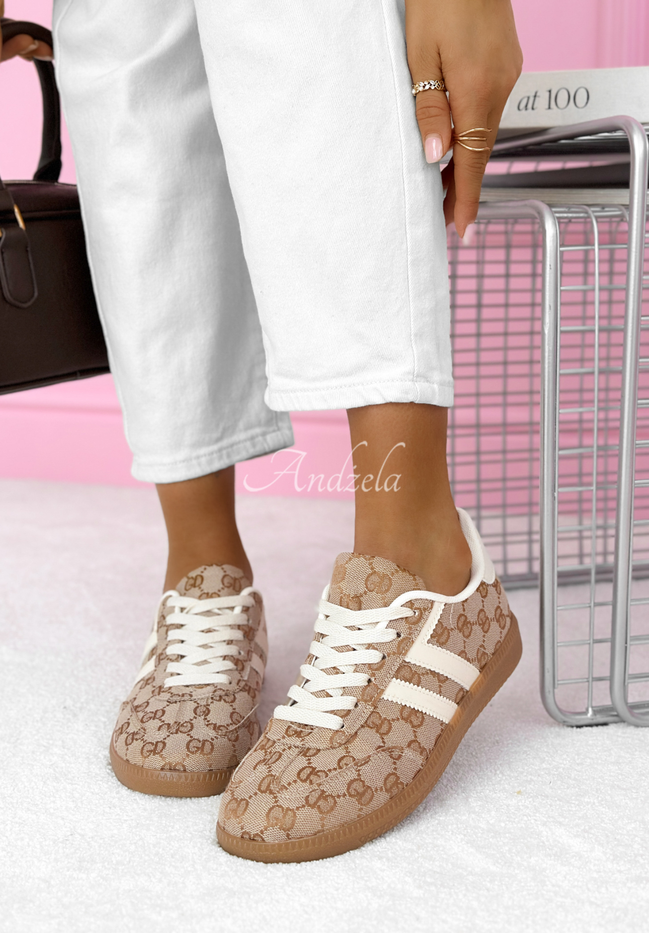 Tenisky Walking On Flowers ťavie