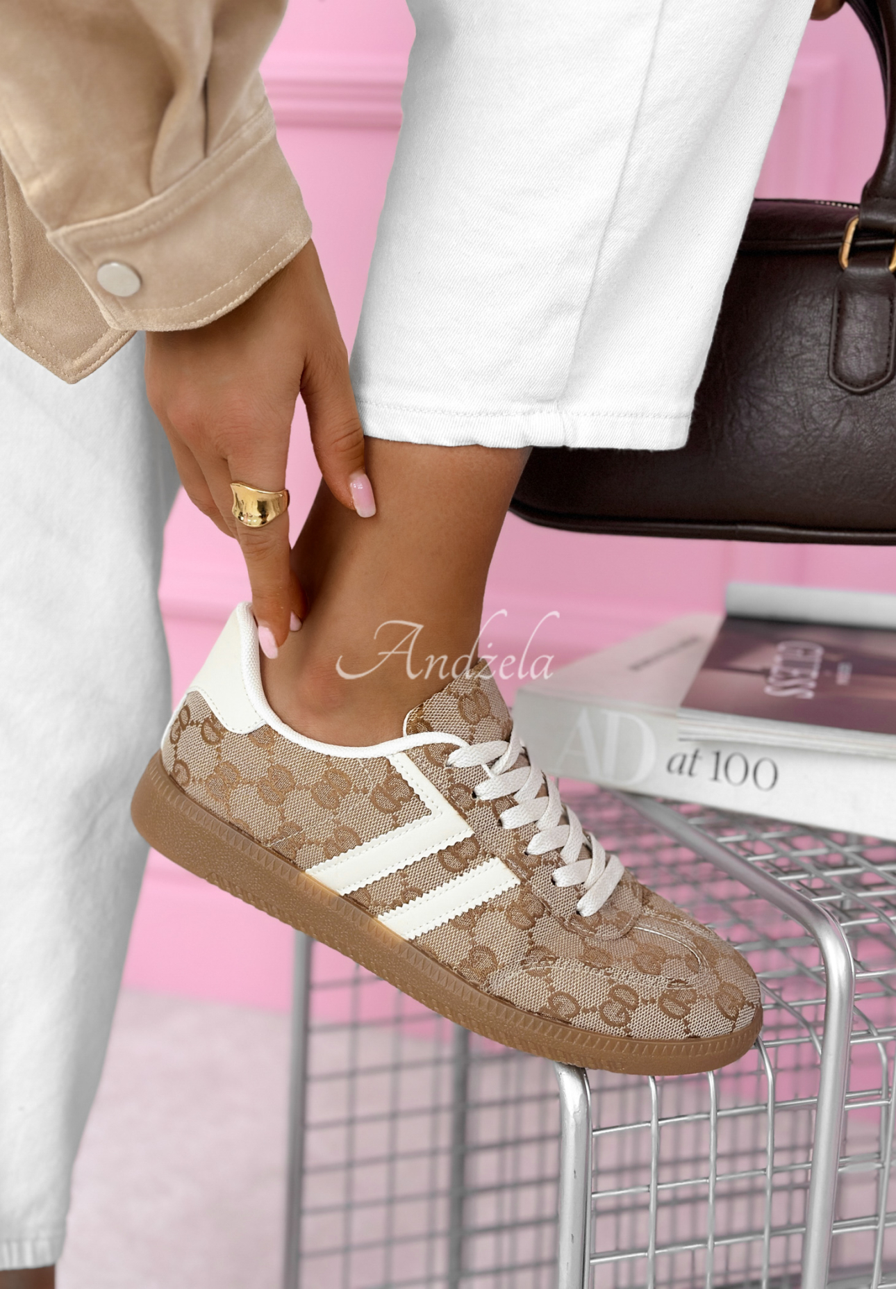 Tenisky Walking On Flowers ťavie