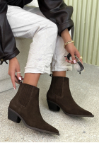 semiošové Členkové Topánky The Small Steps čokoládové