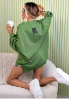 Mikina oversize Active Queens ecru