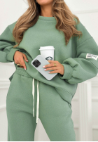 Bawełniany Tepláková súprava Fits Me Perfectly morský