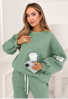 Bawełniany Tepláková súprava Fits Me Perfectly morský