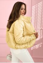 Prešívaná Bunda ze stójką Hilda žltá