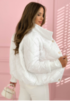 Prešívaná Bunda ze stójką Hilda žltá