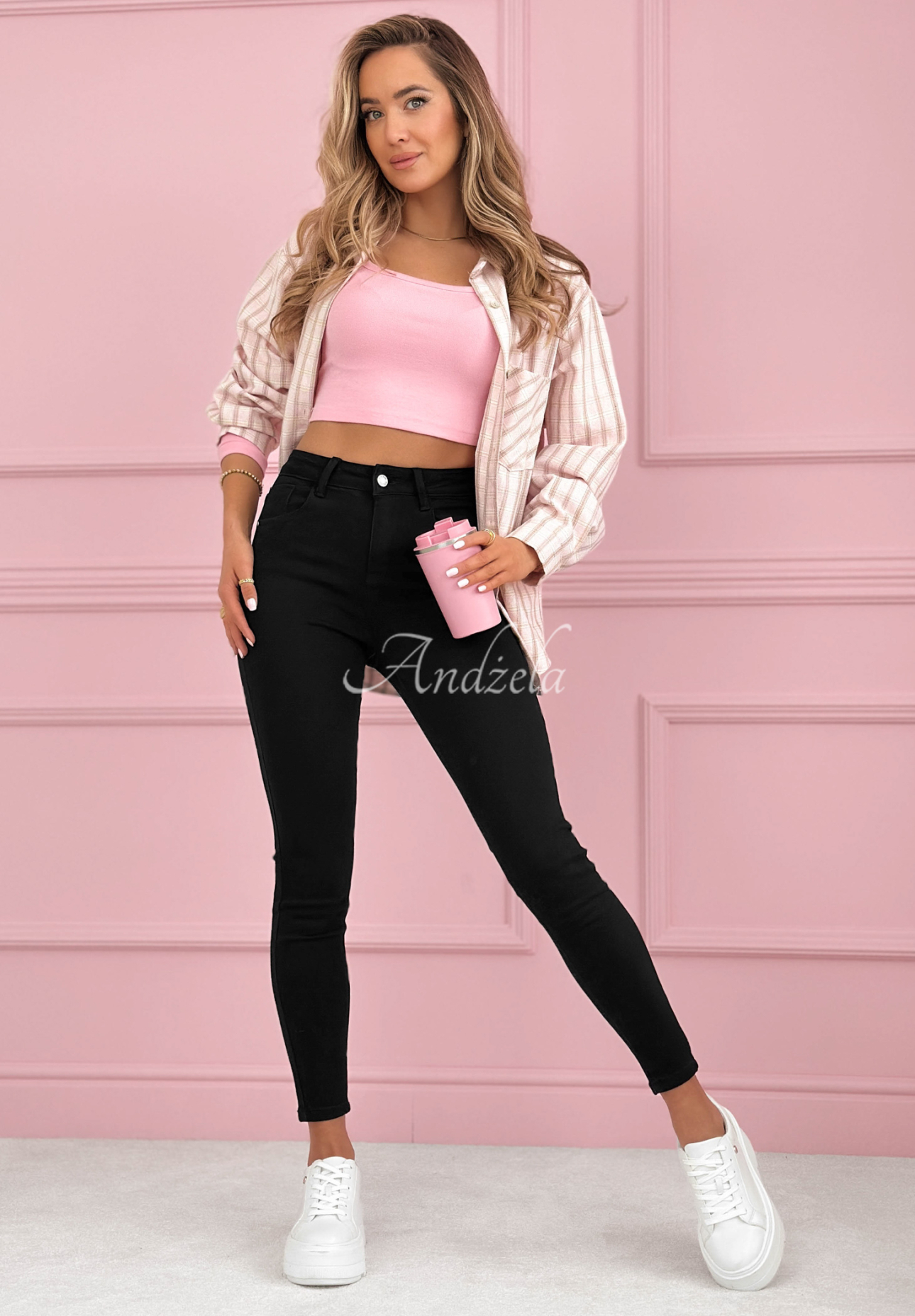 Džínsy skinny To Get Started čierne