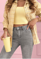 Nohavice džínosové skinny To Get Started jasnoszare