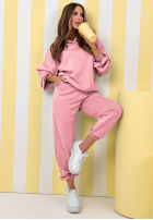 Tepláková súprava Remember About You púdrovo ružová