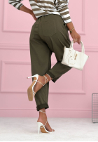 Marchewkowe Nohavice Spring Will Come khaki