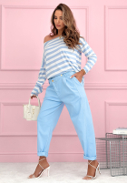 Marchewkowe Nohavice Spring Will Come blankytné