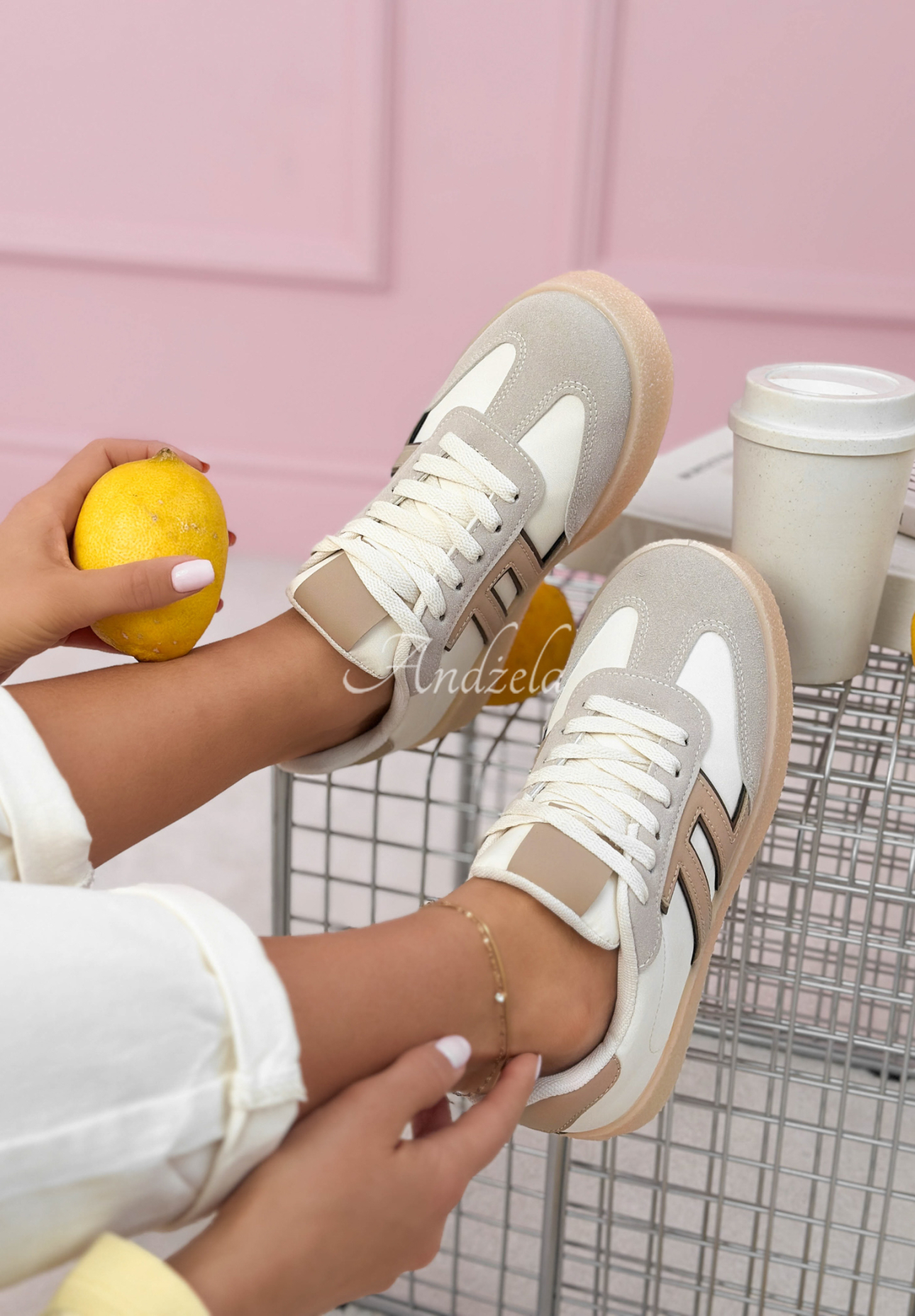 Tenisky Gotta Keep Going béžové