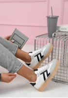 Tenisky Gotta Keep Going biało-čierne