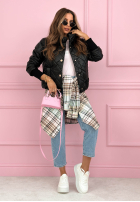 Prešívaná Bunda ze stójką Hilda žltá