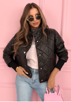 Prešívaná Bunda ze stójką Hilda žltá