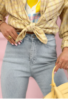 Nohavice džínosové skinny Lorena svetlomodré