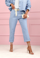 Sztruksowe Nohavice Fooling Yourself ružové