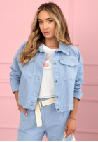 Sztruksowa Bunda Fooling Yourself ružová