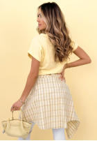 Tričko Solenne žltá