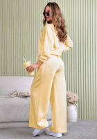 Tepláková súprava Just Think žltá