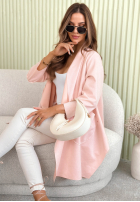 Narzutka oversize Janessa ružová