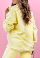 Súprava Mikina, Legíny, top 3in1 Look At Me žltá