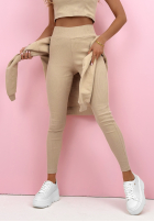 Súprava Mikina, Legíny, top 3in1 Look At Me ecru