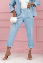 Sztruksowe Nohavice Goodbye Lovely ružové