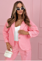 Sztruksowy Súprava Sako i Nohavice Goodbye Lovely ružový