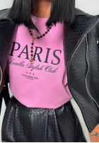 Tričko z nadrukiem La Milla Paris Biela