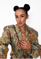 Żakardowa gorsetowa Sako La Milla Amanda béžová