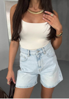 džínosové Kraťasy  Valerias svetlomodré